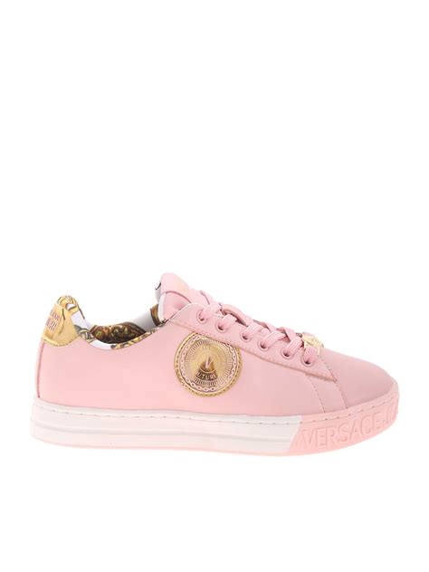 versace sneakers rosa|versace sneakers women's sale.